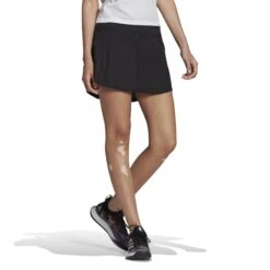 Jupe Femme Adidas Tennis Match -Decontracte Mode Boutuique adidas hc7707 6 apparel on model walking view white