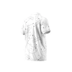Polo Club De Tennis à Imprimé Adidas -Decontracte Mode Boutuique adidas hc8492 9 apparel zip turntable 3d 4 white