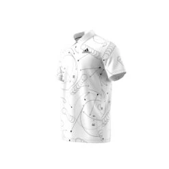 Polo Club De Tennis à Imprimé Adidas -Decontracte Mode Boutuique adidas hc8492 9 apparel zip turntable 3d 8 white