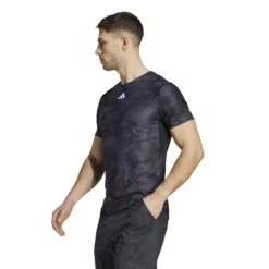 T-shirt Adidas Paris Frl -Decontracte Mode Boutuique adidas ib4606 6 apparel on model side view white xo