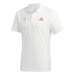 Polo Adidas Freelift Tennis -Decontracte Mode Boutuique fr4318 app photo front center white