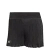 Short Femme Adidas Plissé Tennis HEAT.RDY -Decontracte Mode Boutuique gg3790 app photo front white