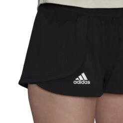 Short Femme Adidas Tennis Match -Decontracte Mode Boutuique gv1522 app on model detail 1 white