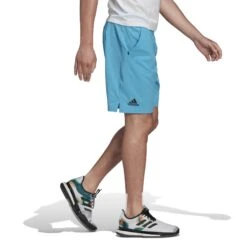 Short Adidas Ergo -Decontracte Mode Boutuique hb9153 5 apparel on model walking view white