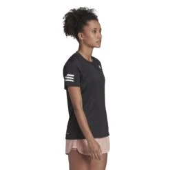 T-shirt Femme Adidas Club Tennis -Decontracte Mode Boutuique hf1784 app on model walking white