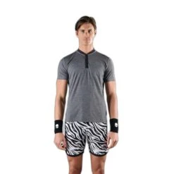 Polo Hydrogen Tech Serafino -Decontracte Mode Boutuique hydrogen tc0005 015 grey melange 1